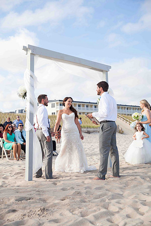 Stacy's wedding day at The State Room, Long Beach Island, NJ