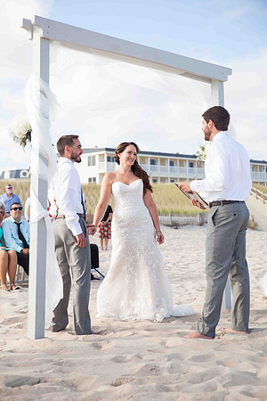 Stacy's wedding day at The State Room, Long Beach Island, NJ