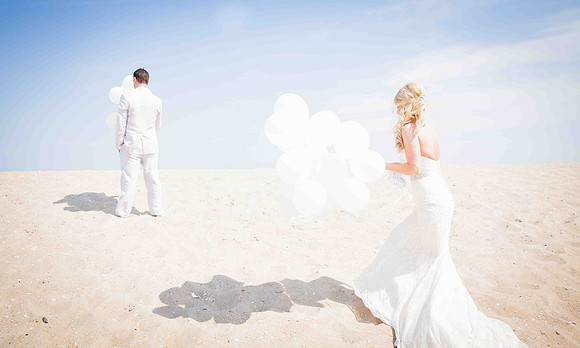 Bride and Grooms first look