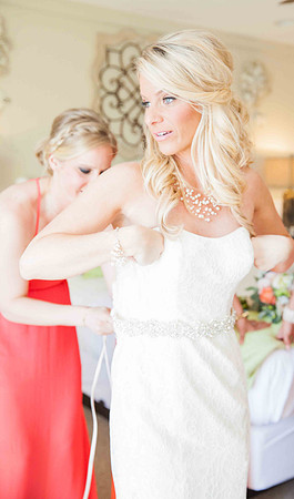 Bridal Prep at the Sea Shell Beach Club in Long Beach Island NJ