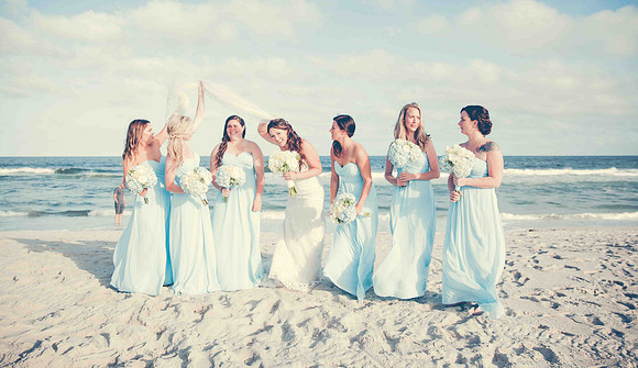 Stacy's wedding day at The State Room, Long Beach Island, NJ
