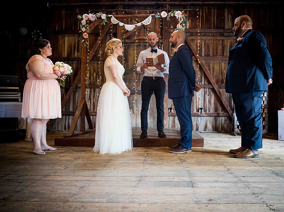 New Jersey Wedding Photography at Rhode's Barn
