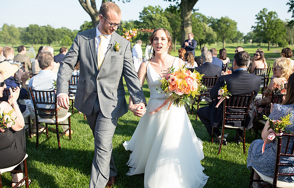Lauren and Jason at the Montclair Country Club