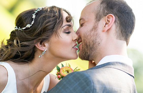 Lauren and Jason at the Montclair Country Club