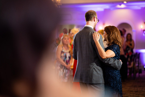 Lauren and Jason at the Montclair Country Club