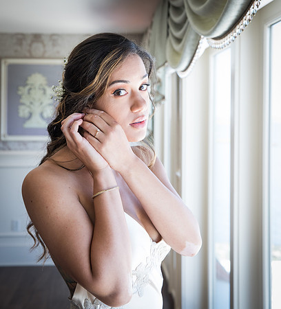 Lauren's wedding day at Mallard Island in Long Beach Island NJ