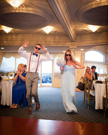 Stacy's wedding day at The State Room, Long Beach Island, NJ